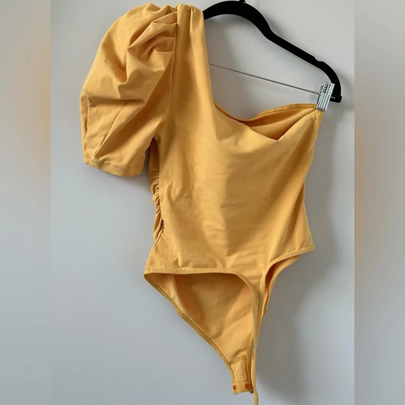 Free People Intimately Somethin Bout You Bodysuit One Shoulder Small Revolve - Picture 6 of 12